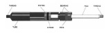 383qty - GSNI Black Nitride Shaft Gas Spring Part Number: GSNI9431C
