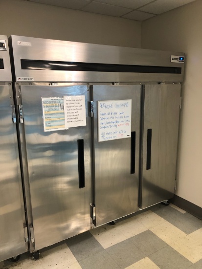 Delfield 3 Door Stainless Steel Cooler