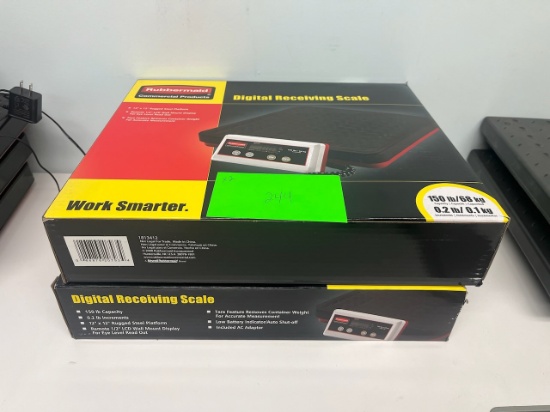 Rubbermaid digital receiving scale, model: 4010
