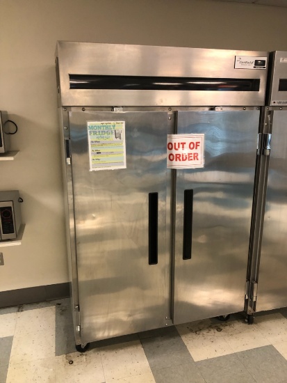 Delfield 2 Door Stainless Steel Cooler