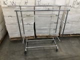 Double Hangrail Collapsible Clothing Rack