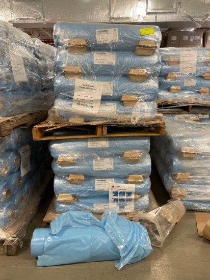 Steelcoat 3-Ply Protective Gowns; Non-Sterile, Disposable; Blue