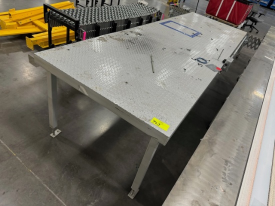 Grey Steel Table