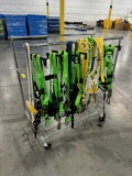 Asst'd Safety Harnesses and Collapsible Hangrail Rack