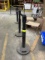 Retractable Stanchions Run - 3 black & 3 caution ribbons