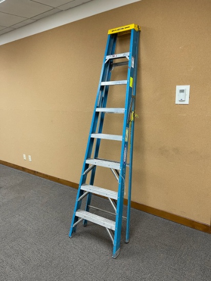 Werner 8' A-Frame Fiberglass ladder