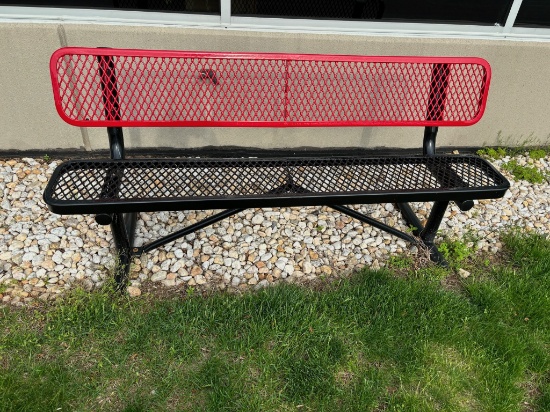 Outdoor Metal Bench