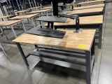 Butcher Block Work Bench