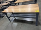 Butcher Block Work Bench