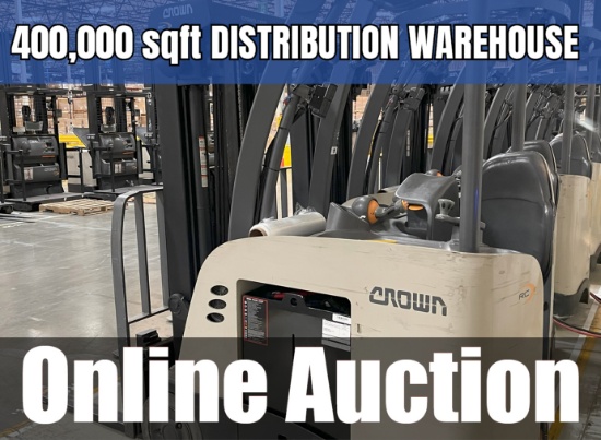 400,000sqft Distribution Warehouse Online Auction