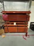 Asst'd Orange Beams for Pallet Rack