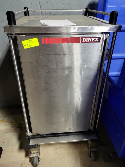 DINEX Food Tray Cart Single Door Stainless Steel