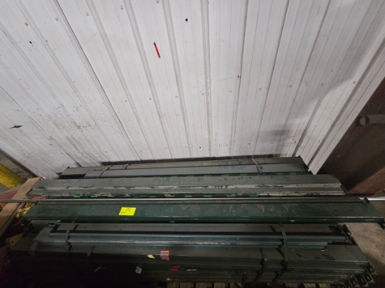 Green Ridge-U-Rack beams; QTY Approx. 49