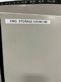 2-Door Metal Storage Cabinet with Hardware, Tools, Test Equipment, & More