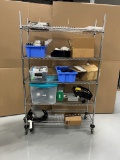 Metro Rack with JuiceBox Chargers (condition unkown), Parts & Components