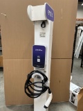 Charging pedestal (post) with 1 Juicebox charger.