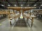 Lot of 10 3-Leg Wood Workbench Tables