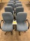 Lot of 8 Rolling Task Chairs