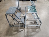 3 Step Rolling Ladders