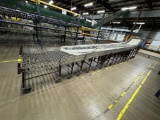 BestFlex Expandable Metal Skate Wheel Conveyor w/ Cooling Schute