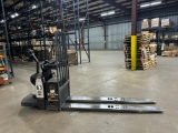 Loc: 6S. Crown Electric Ride-on Double Pallet Jack