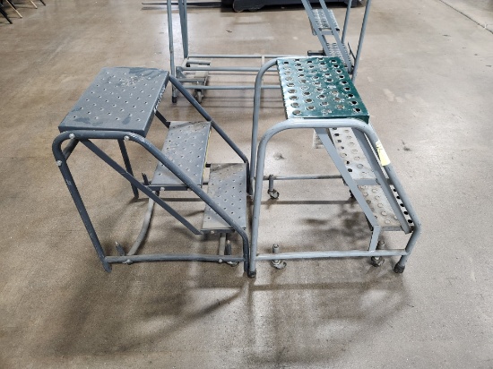 3 Step Rolling Ladders
