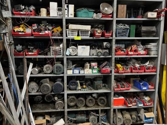 Motors and electrical parts