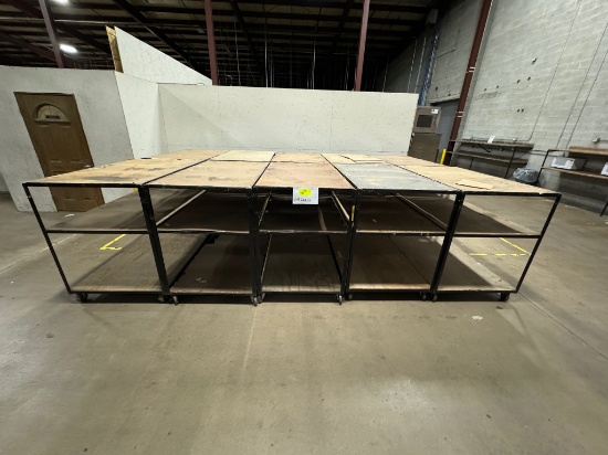 3-Shelf Stock Carts