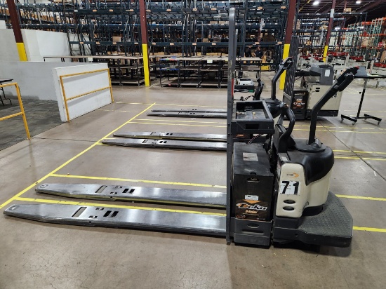 Loc: 11. Crown Ride-on Electric Pallet Jack