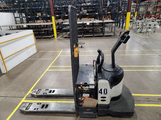 Loc: 11. Crown Ride-on Electric Pallet Jack