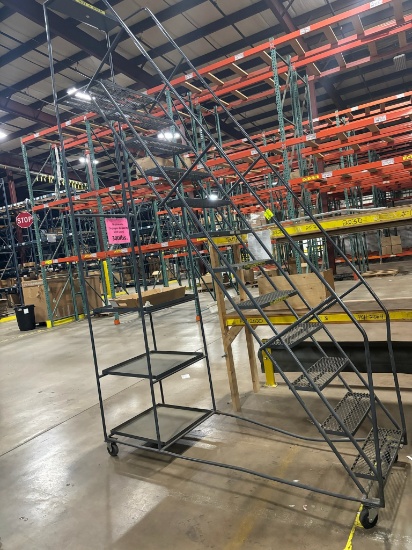 Loc: 11. 12 Step Rolling Ladder