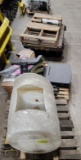 Vintage Wooden Door & Various shop items