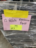 Assorted Warehouse Equipment