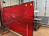 Assorted size welding curtains