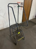 3-Step Rolling Safety Ladder