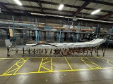 BestFlex Expandable Metal Skate Wheel Conveyor w/ Utility Blower, Fan & Cooling Schute