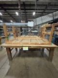 Wood Workbench Tables
