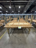 Wood Workbench Tables