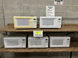 Lot of 5 Microwaves