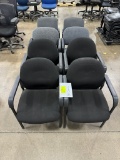 Lot of 8 Asst'd Fabric Guest Chairs