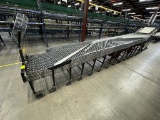 BestFlex Expandable Metal Skate Wheel Conveyor w/ Utility Blower & Cooling Schute