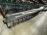 BestFlex Expandable Metal Skate Wheel Conveyor w/ Utility Blower, Fan & Cooling Schute