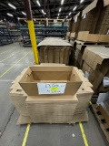 Lot of (6) Pallets of Corrugated Large Trays