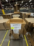 Lot of (8) Pallets of Corrugated Small Trays