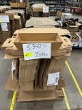 Lot of (7) Pallets of Corrugated Small Trays