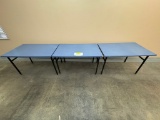 Lot of 3 Outfeed Tables for Imaging Scanner
