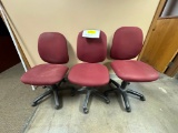 Lot of 3 Task Chairs