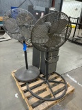 Loc: 6S. Pedestal Fans w/filing cabinet