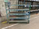 Loc: 6N. Rolling Metal Shelf