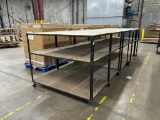 Loc: 6N. 3 Tier Rolling Carts